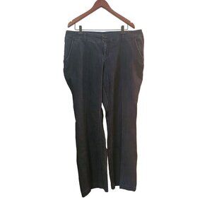 Torrid 10176459 Dark Wash Mid Rise Denim Jeans Flare Leg Plus Size 18